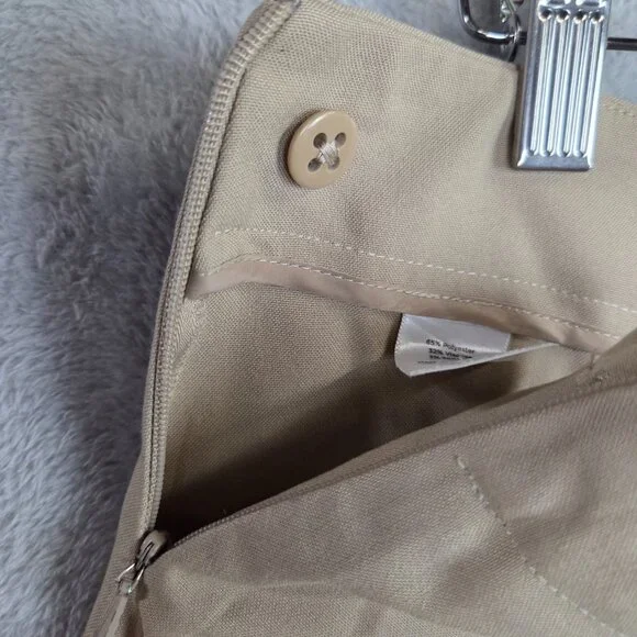 Talbots Pull-On Dress Pants Beige Women’s Size - Picture 8 of 9